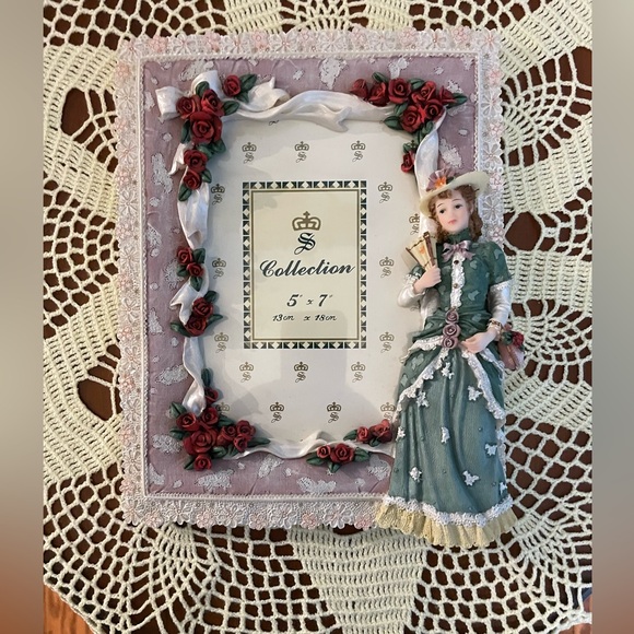 Vintage Ornate Resin Picture Frame Victorian Montefiori Collection 4.5x 6" Photo - Picture 5 of 7